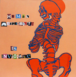 Human adaptability ist inviolable<br />Acryl au Leinwand <br />80x70 cm